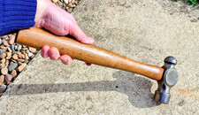 Vintage Stanley 2 lb Ball Pein Hammer - Really nice condition hammer - Ball Peen