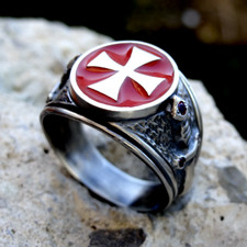 Knights Templar Cross Ring