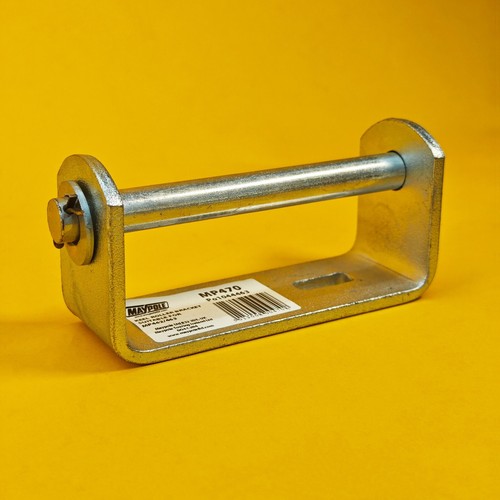 Keel roller bracket - with, 16mm