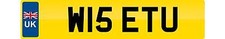 WISE REGISTRATION PLATE W15