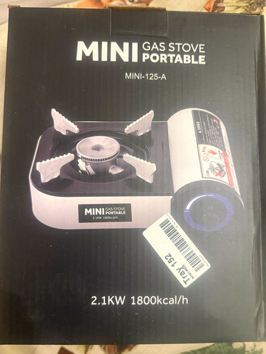 Mini 125 portable gas stove - mini-125-a,