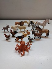 Schleich Animal Figures Bundle Farm and Wild 16 total