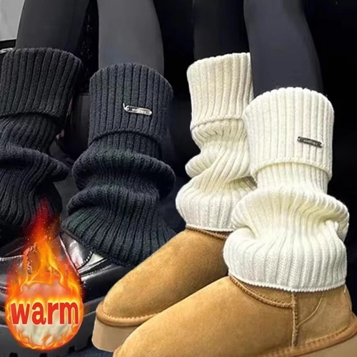 Y2k knitted socks - long,