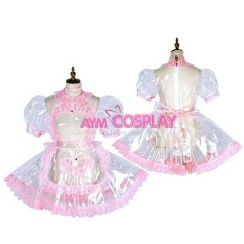 Sissy maid organza dress