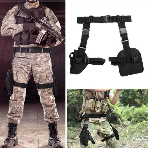 Tactical pistol drop leg - drop, thigh