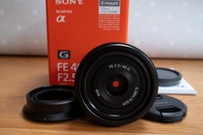 Sony FE 40mm f/2.5 G Sony