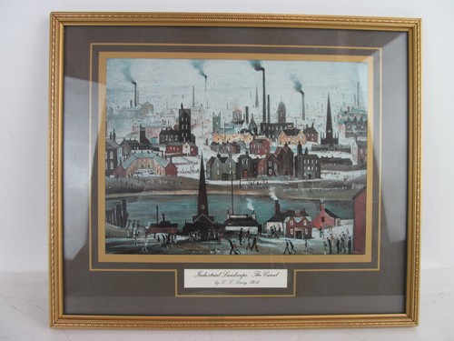 Vintage industrial landscape - vintage,