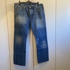 Evisu men's straight leg jeans