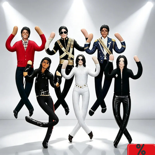 28cm michael jackson posable - 28cm,