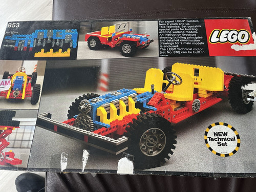 Lego technic 853 car chassis - technic,