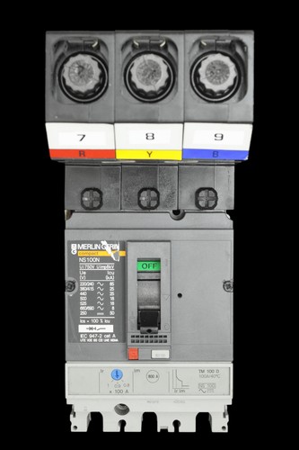 Merlin gerin 100 amp 25ka - merlin,