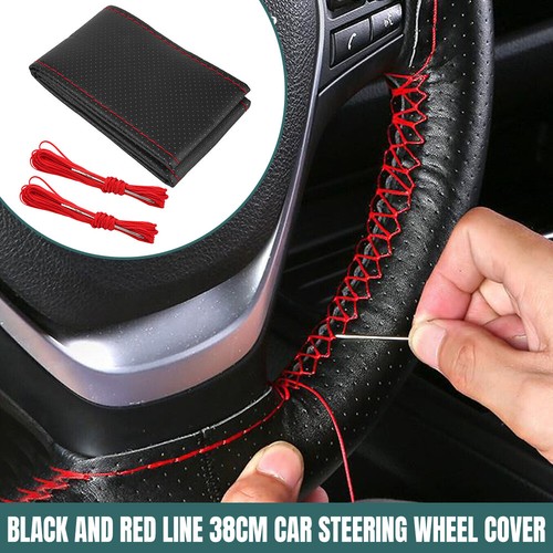 Suede steering wheel - steering,