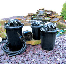 Pond Pump & Filter Sets. Every Size from 2000 Litres to 30000 Litres. 