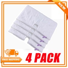 4x Microfiber Mop Pads For Shark Lift-Away Replacement Steam Pocket Floor Head