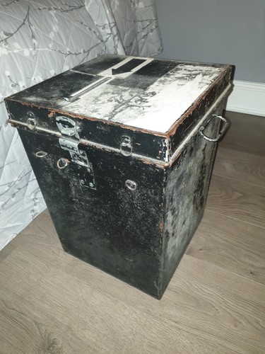 Vintage ballot box - ballot,
