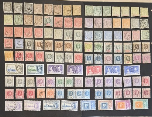 Mauritius stamps 100 - kevii, to