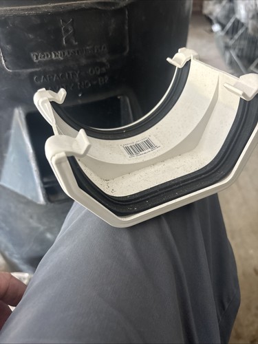 Floplast guttering rds1wh - guttering,