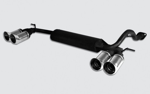 Sport muffler exhaust for