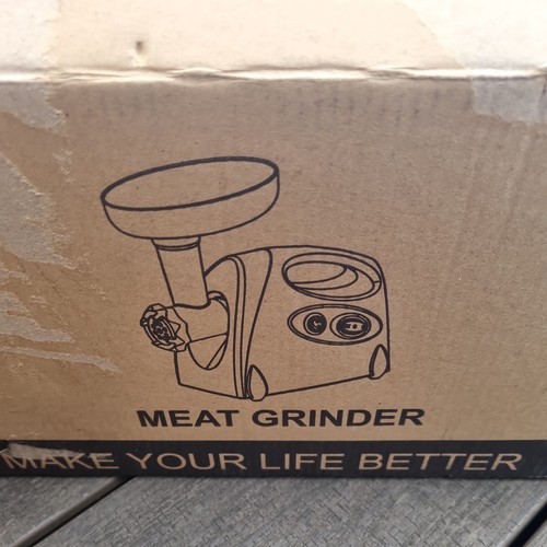 Electric meat grinder and duty - electric,