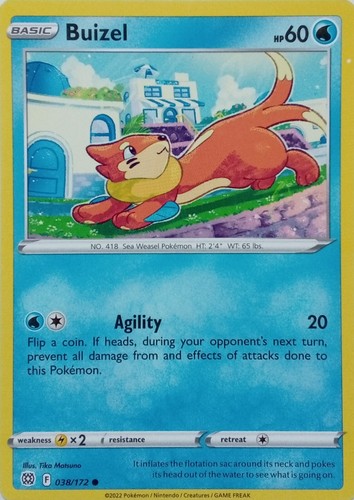 038 172 buizel common - buizel, |