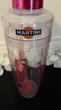 Stylish Vintage Martini Plastic Cocktail Mixer / Shaker Pink