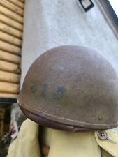 WW2 British 1943 Dated Dispatch Riders Helmet by BMB size6,  in very good cond.