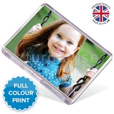 Personalised Custom Photo Gift Fridge Magnets 73 x 51 mm | Jumbo Size