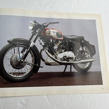 Print 1993: 1964 Panther 645 cc Model 1205 Motorcycle Motorbike 