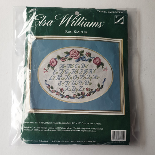 Elsa williams rose - williams, sampler