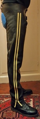 Latex men chaps - latex, men`s