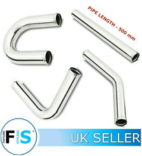 POLISHED ALLOY ALUMINIUM INTERCOOLER INDUCTION TURBO VACUUM PIPE TUBE BEND ELBOW
