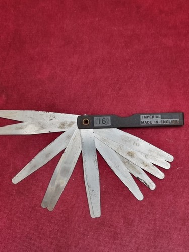 Vintage feeler gauge - vintage,