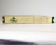 FABER CASTELL No. 52/82 Slide Rule Made in Switzerland Vintage