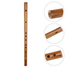 Wooden Piccolo Practical Small Flute Traditional Musical Instrument (Key C)