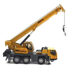 1:50 Scale Crane Truck Toys Construction Model Diecast Engineering HUINA Toys
