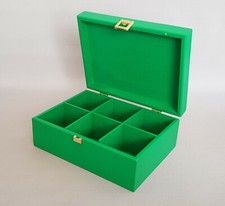 Wooden Lid Box Tea Bags