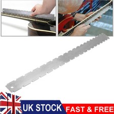 Guitar Neck Notched Straight Edge Luthier Tool Fret Leveling Repairing Ruler UK