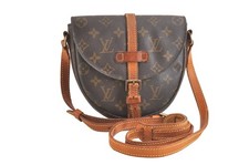 Authentic Louis Vuitton Monogram Chantilly PM Shoulder Cross Bag M51234 LV 2595N
