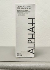 ALPHA H  Dawn to Dusk  (  SPF 50 SUNSCREEN SERUM  )  Broad Spectrum Lotion  50ml