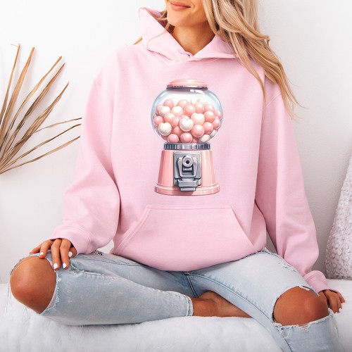 Cute pastel pink gumball - cute,