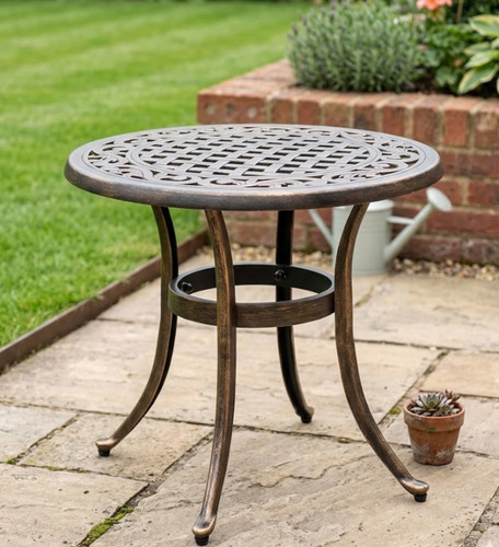Garden bistro table cast - garden,