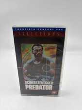 Predator 1987 VHS - Rare Artwork Sleeve PAL UK VGC Sci Fi Arnold Schwarzenegger