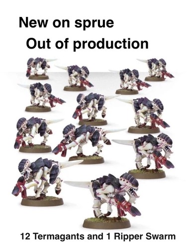 Tyranids termagants new - tyranids,