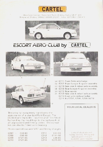 Cartel aero club - aero,