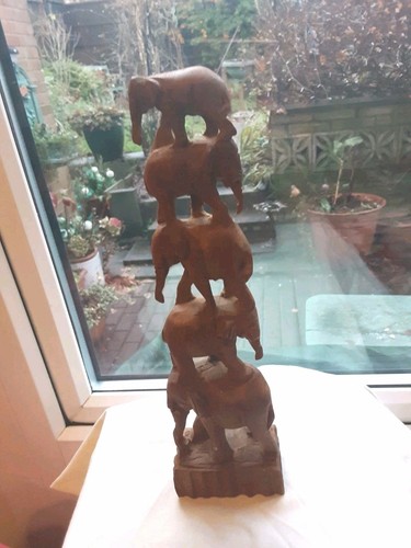 Carved wood ornamental - wood,