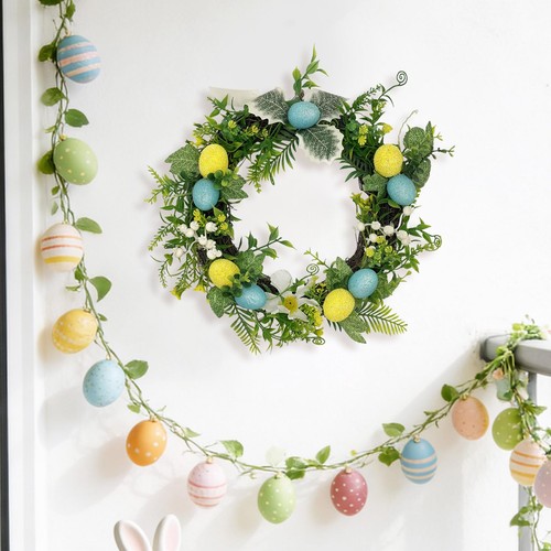Easter crafts wreath - easter,