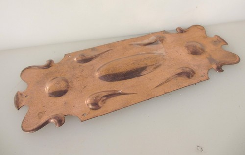 Antique copper finger - copper,