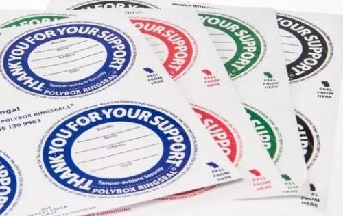 Tamper proof ring - proof, labels