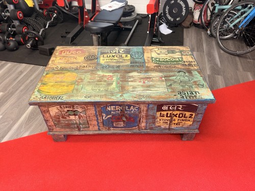 Vintage indian hand painted - indian,
