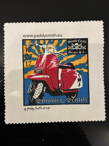 Scooter rally patch paddy - scooter,